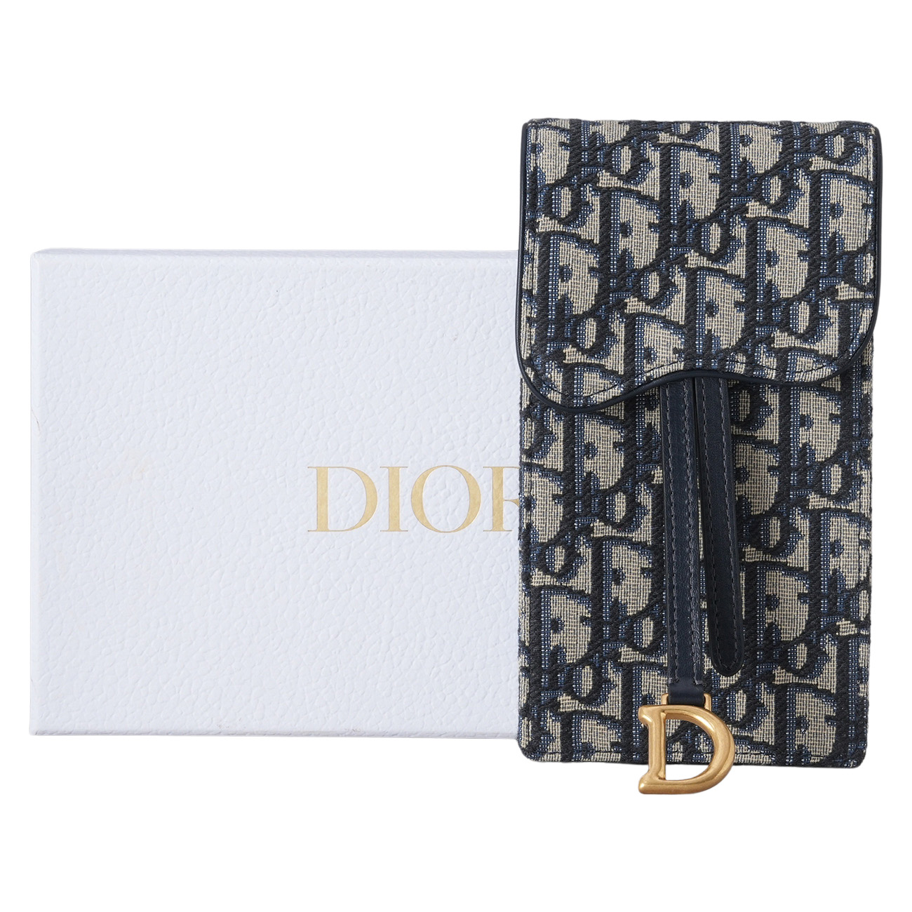 CHRISTIAN DIOR(NEW)디올 오블리크 버티컬 폰 홀더백